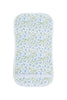Blue Vines Print Burp Cloth