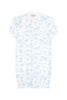 Blue Lone Star Toile Converter Gown