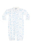 Blue Lone Star Toile Converter Gown