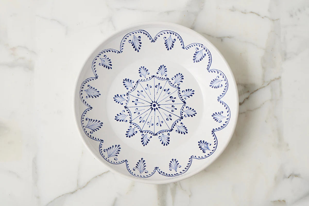 White Wall Plate | Asst. Sizes