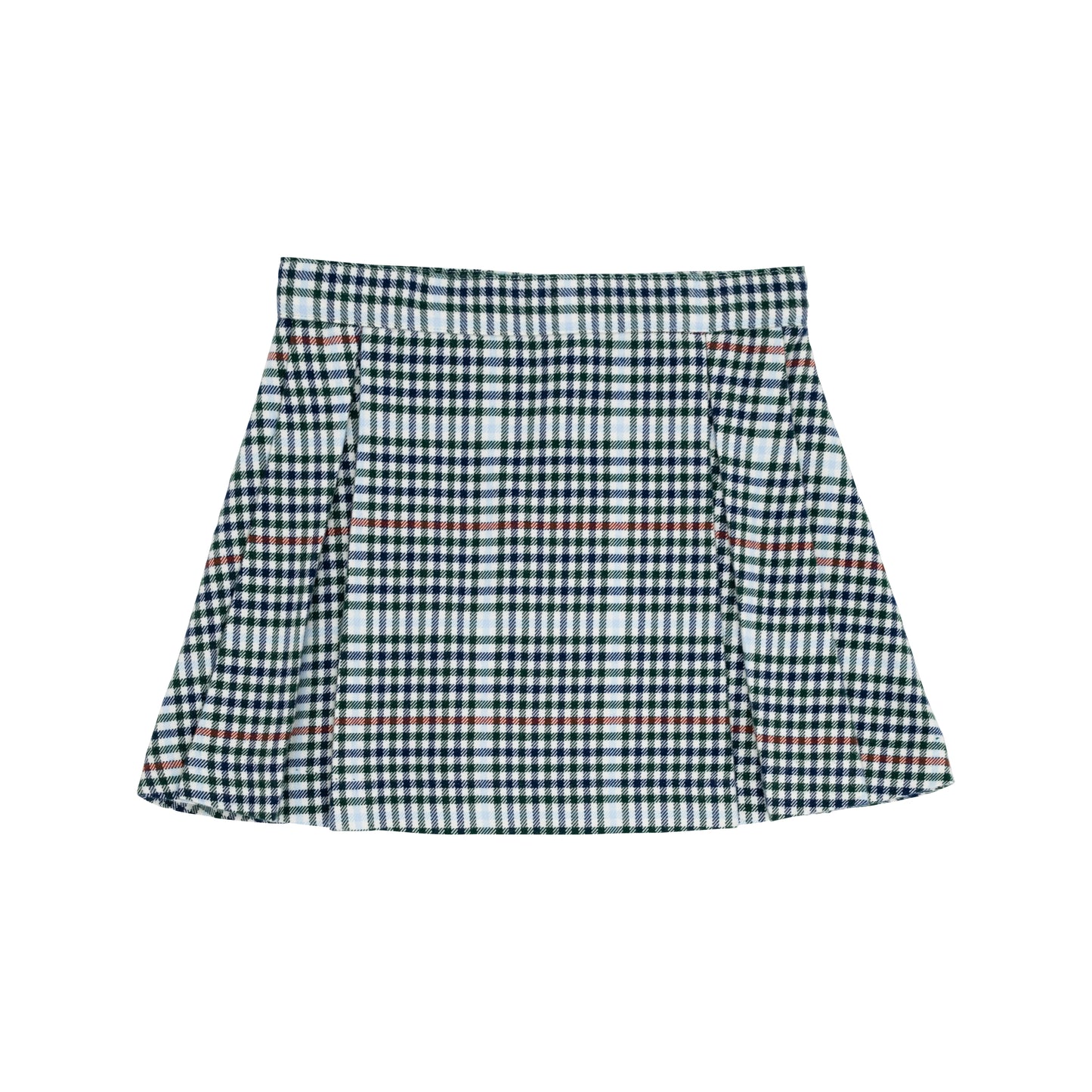 Parson Pleated Skirt | Highgate Houndstooth