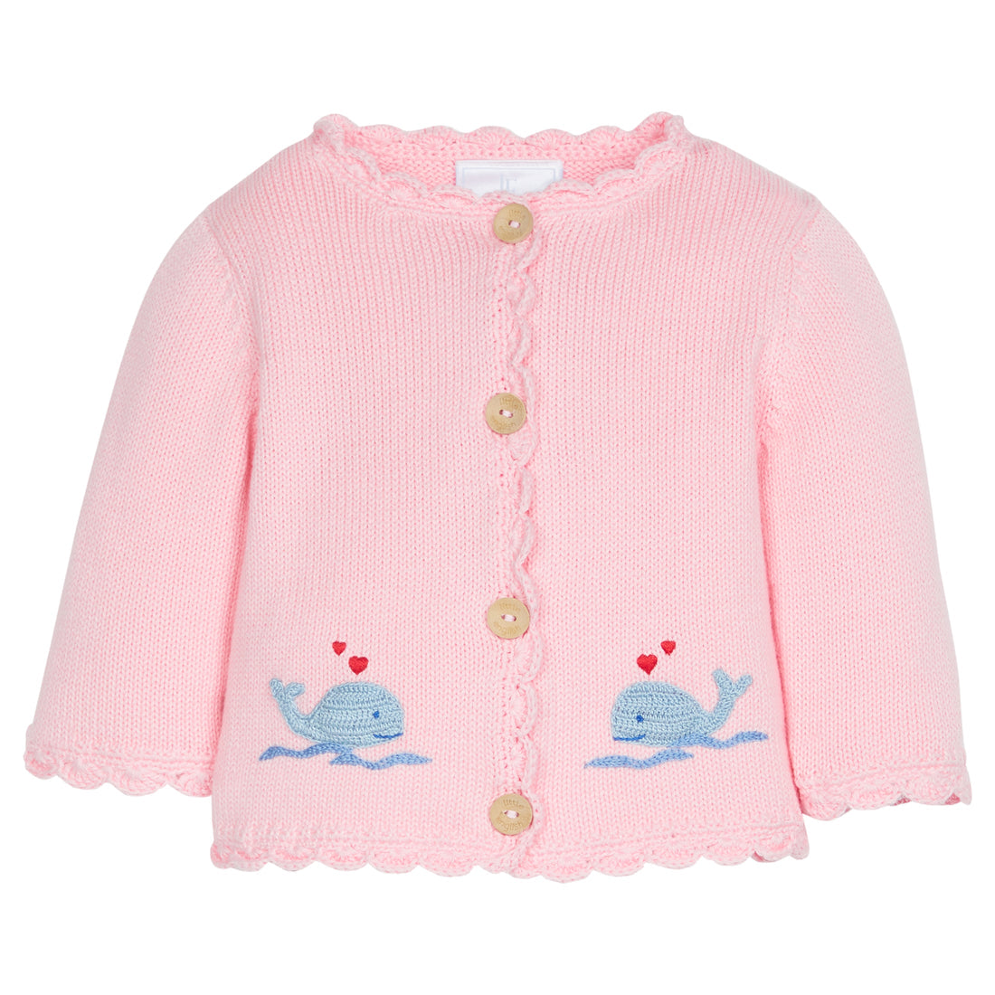 Crochet Sweater | Pink Whale