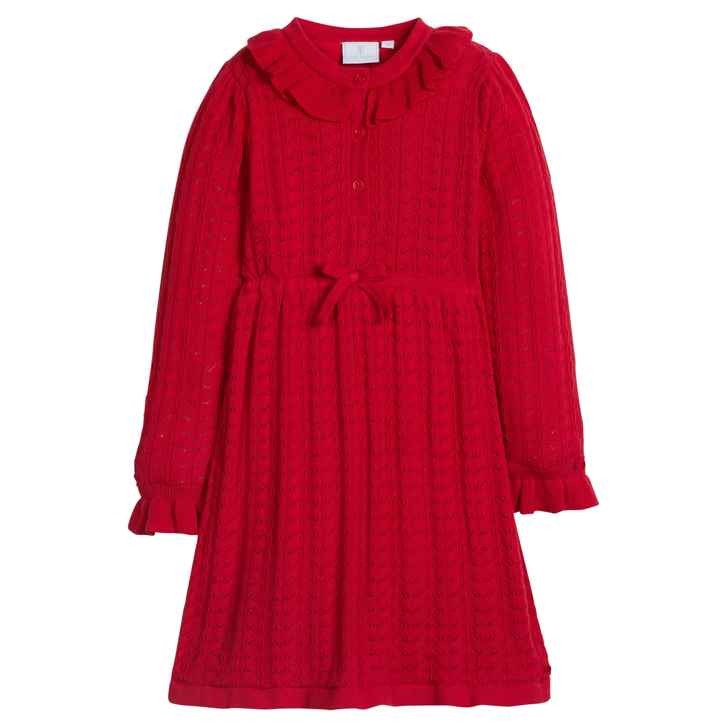 Pointelle Sweater Dress