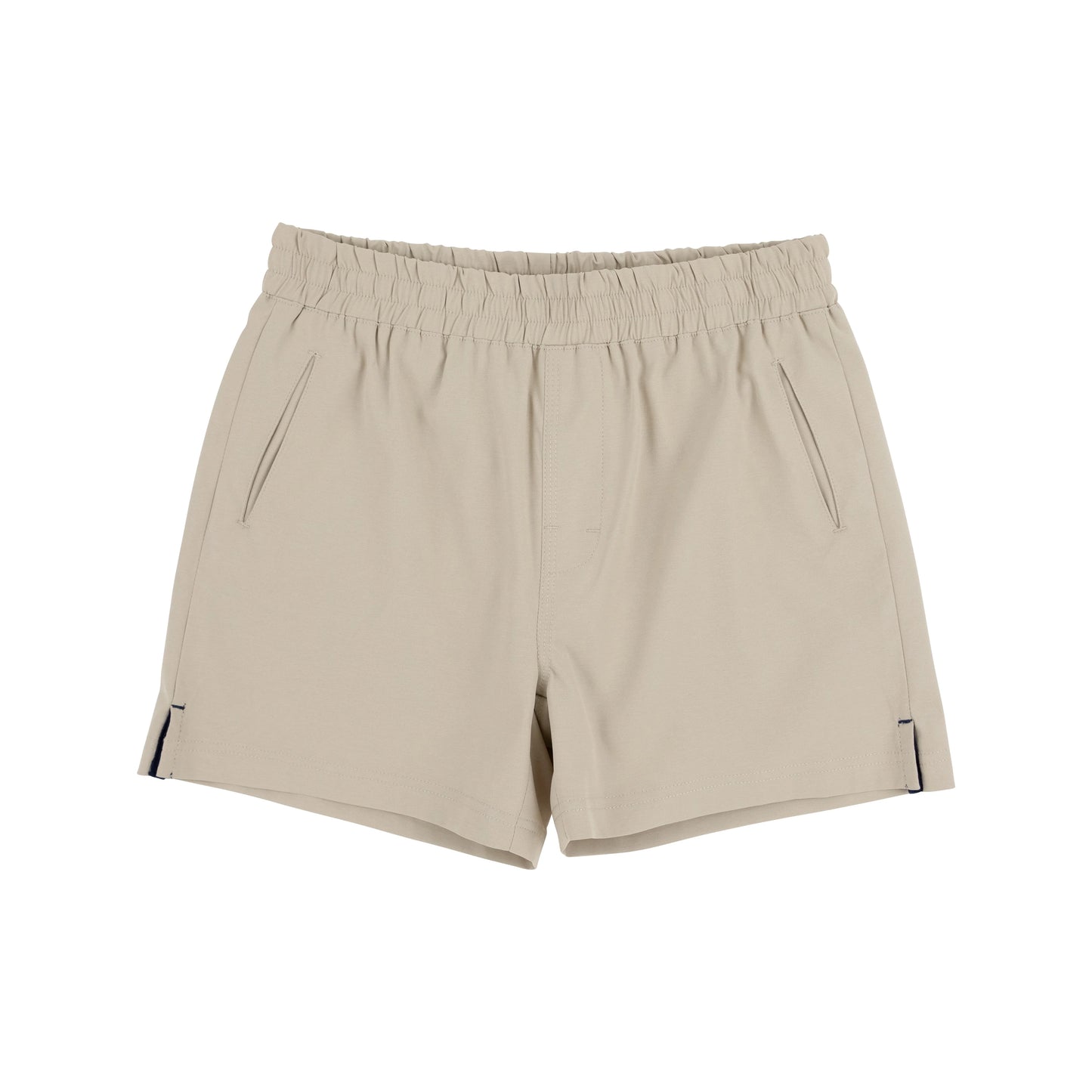 Prepletic™ Sheffield Shorts | Keeneland Khaki with Nantucket Navy