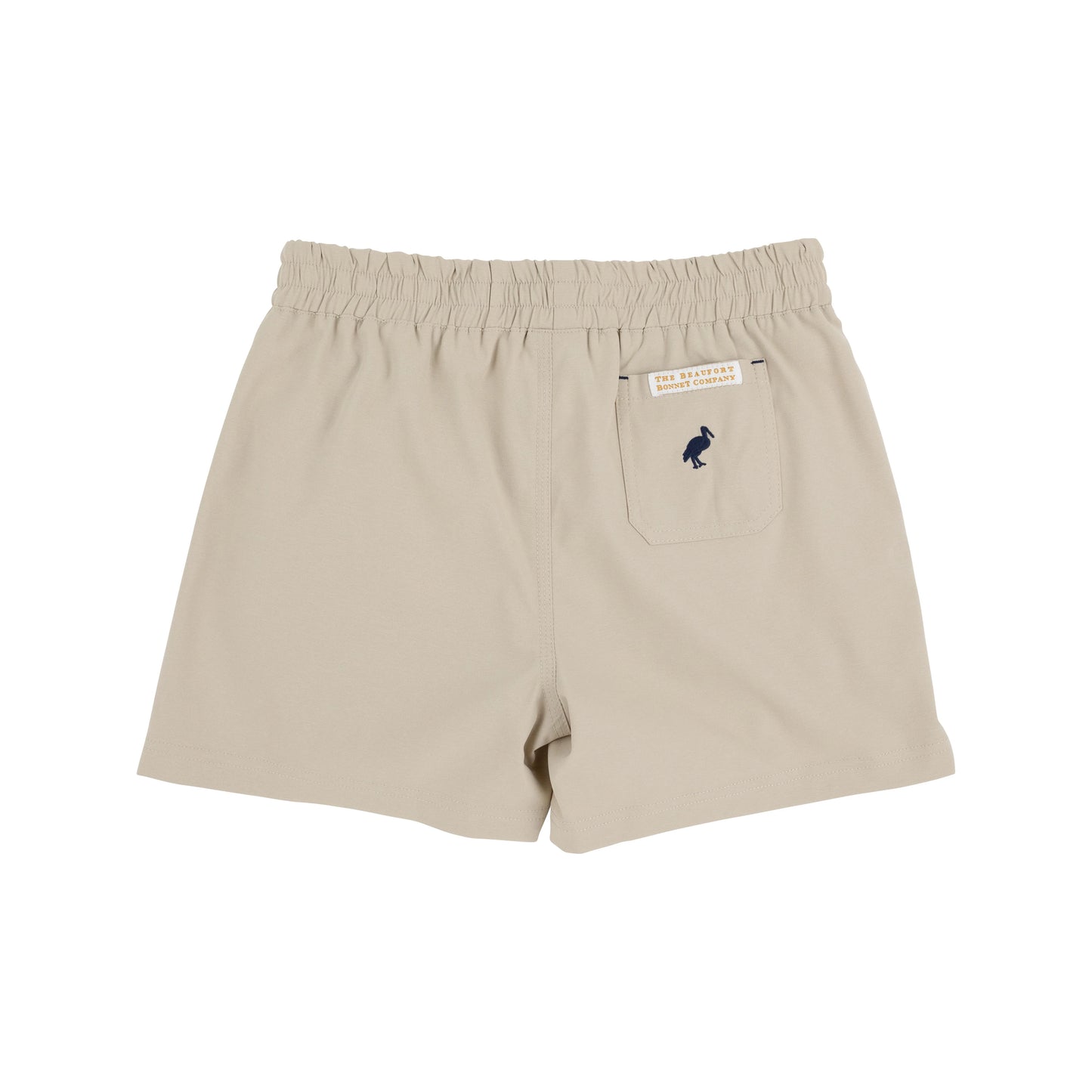 Prepletic™ Sheffield Shorts | Keeneland Khaki with Nantucket Navy