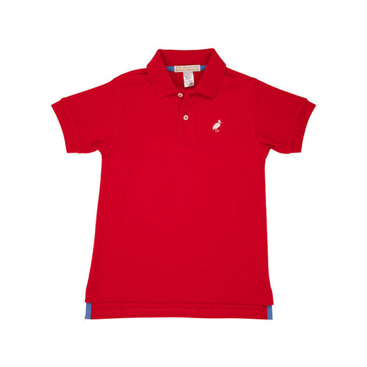 Prim & Proper Polo | Richmond Red / Worth Avenue White