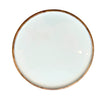 Acacia & Enamel Lazy Susan | 20x20 | White
