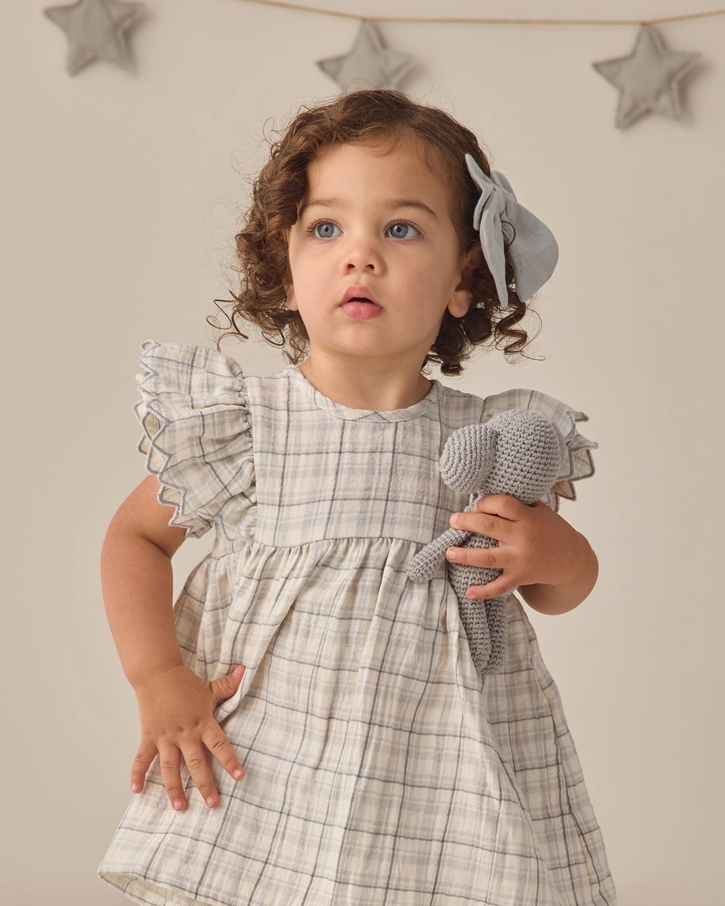 Alina Dress | Blue Plaid