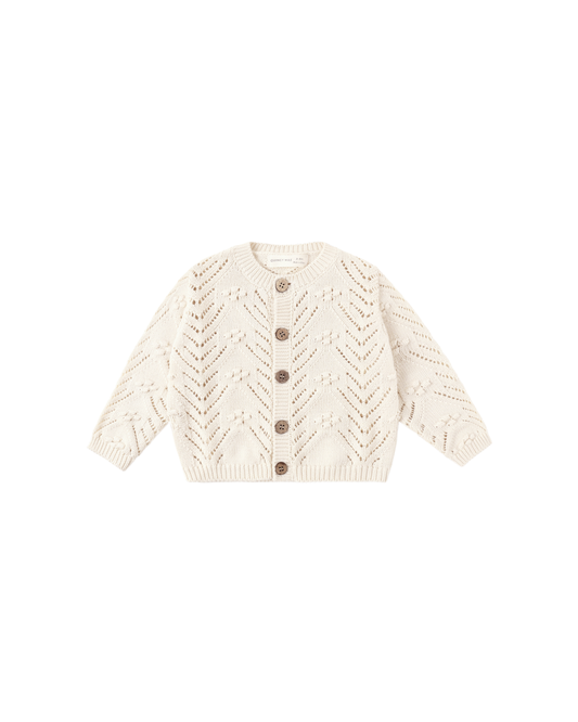 Knit Cardigan | Natural