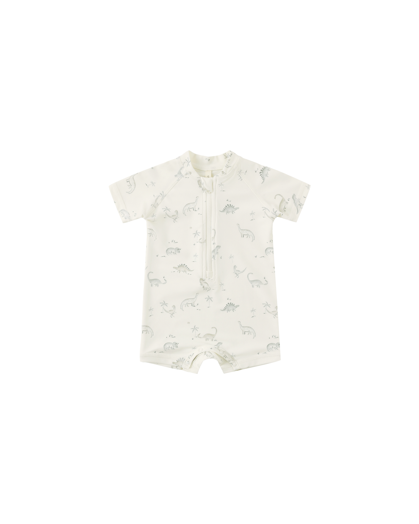 Zip Rashguard One-Piece | Dinosaur