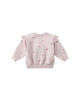 Ruffle Fleece Sweatshirt | Bows