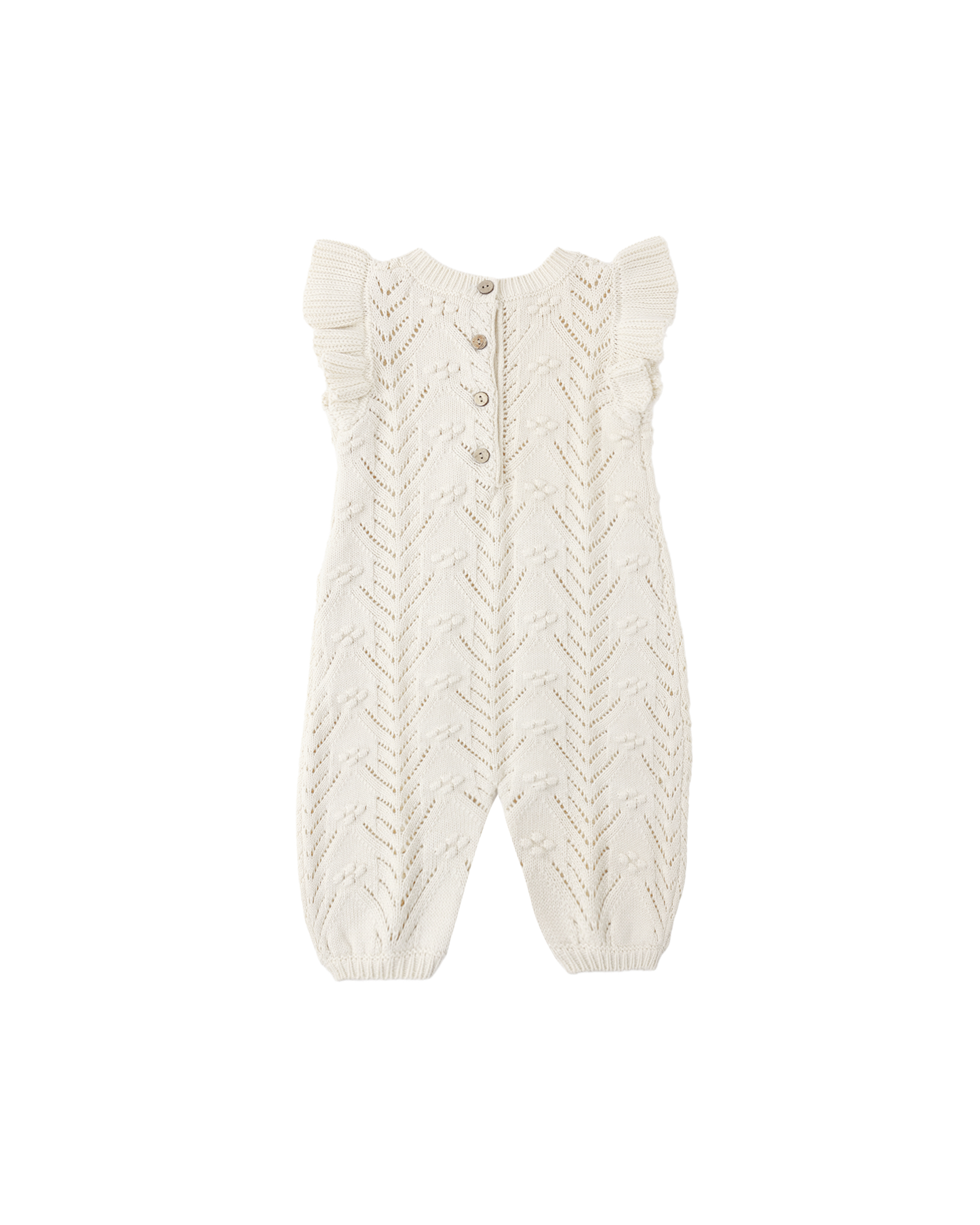 Mira Knit Romper | Natural