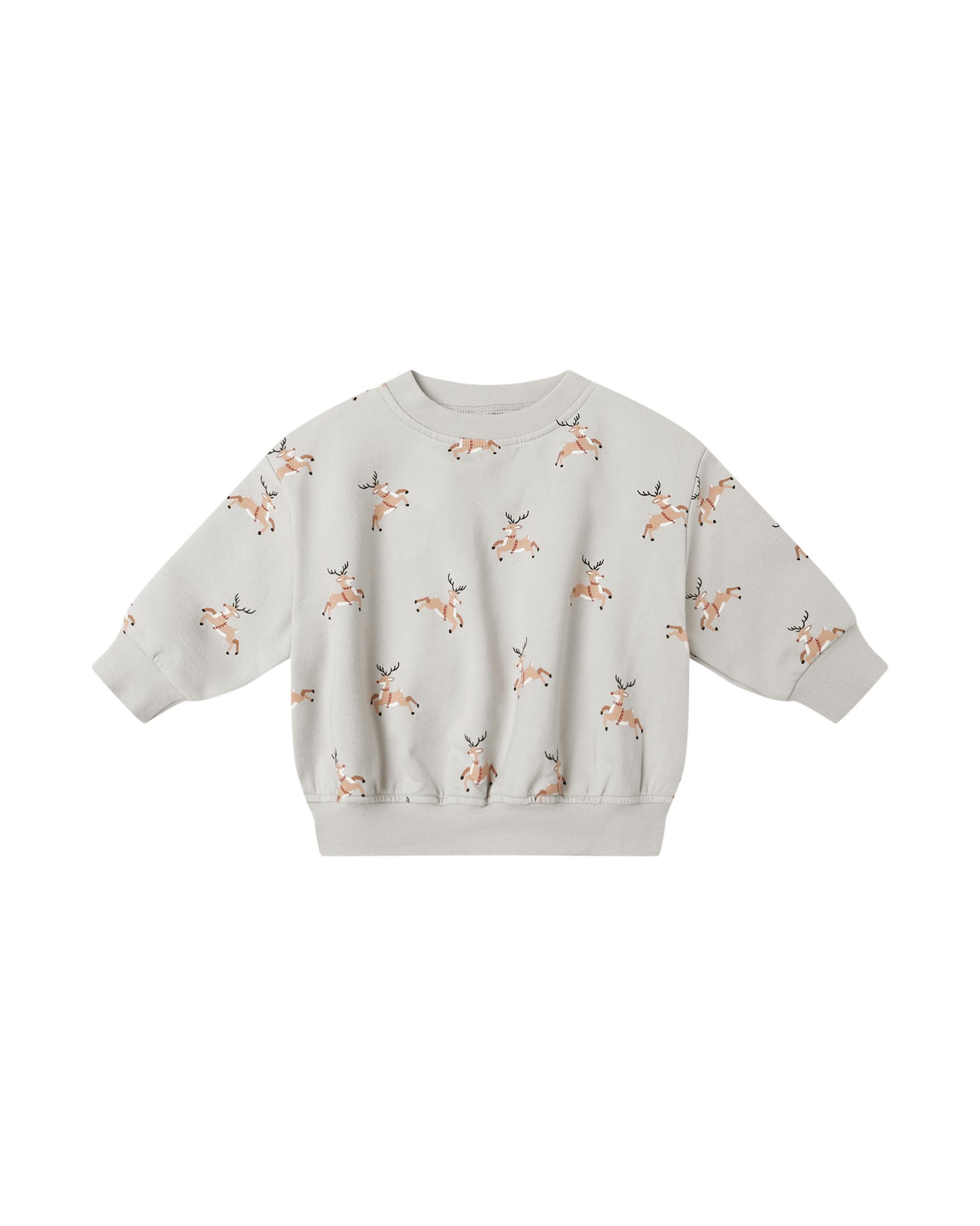 Relaxed Fleece Sweatshirt | Reindeer