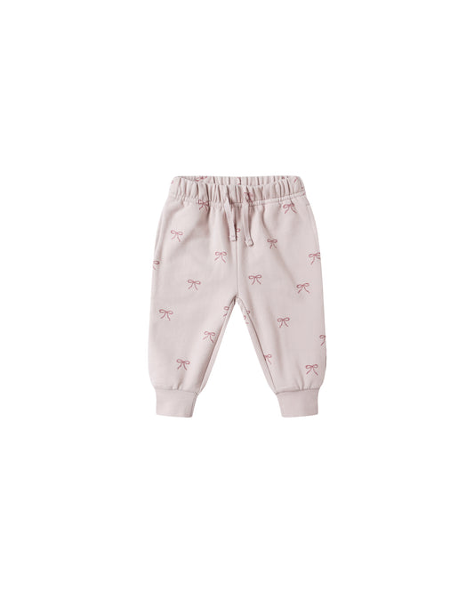 Relaxed Fleece Sweatpants| Bows