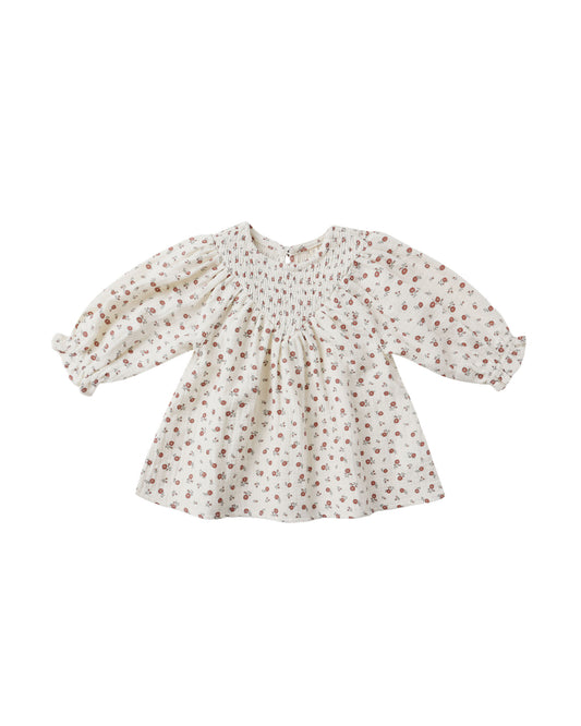 Smocked Dress | Winter Ditsy