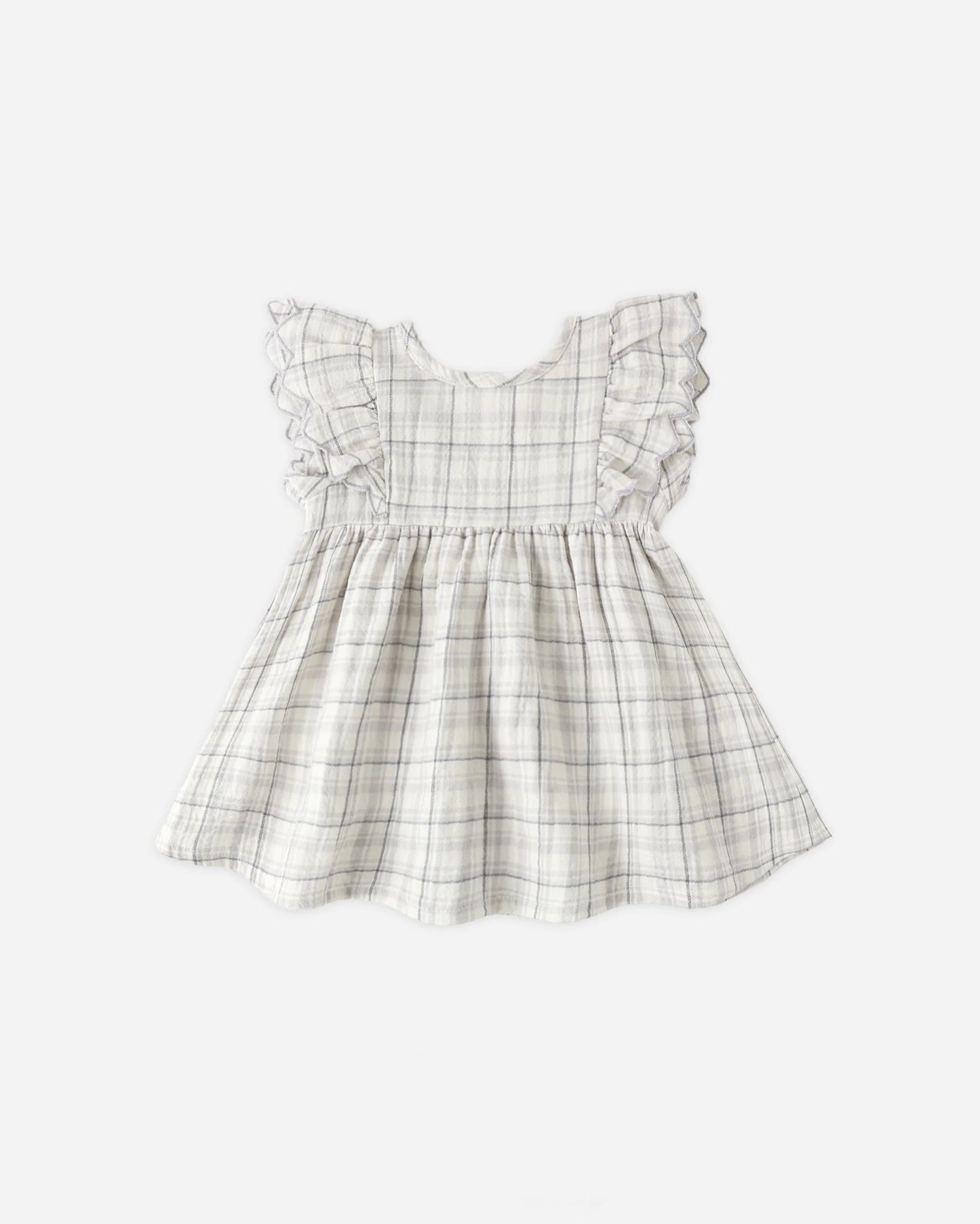 Alina Dress | Blue Plaid