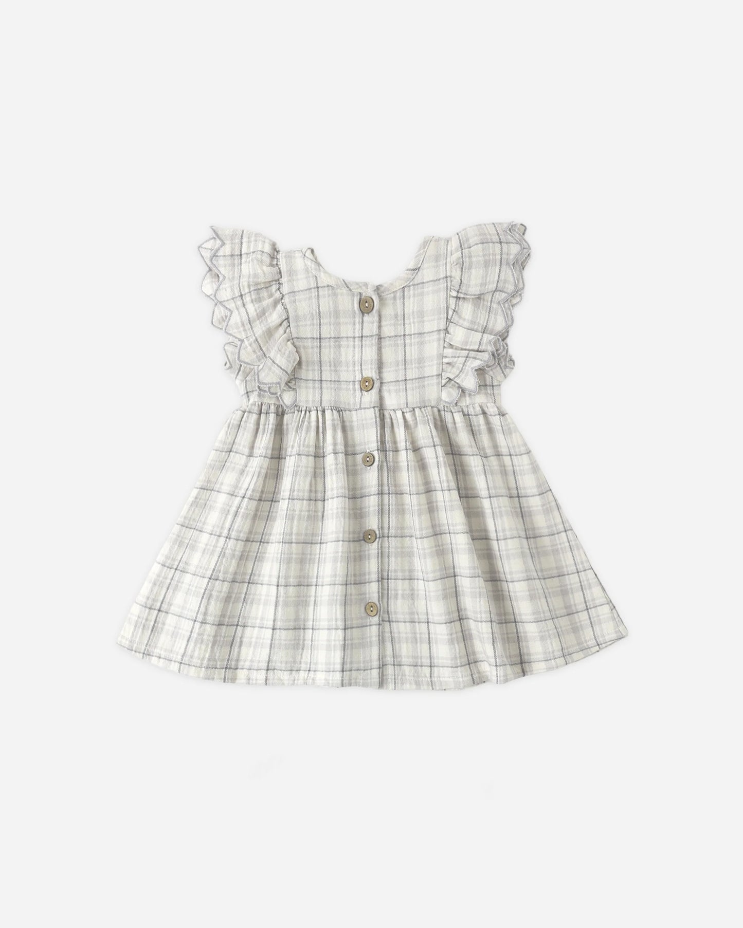 Alina Dress | Blue Plaid
