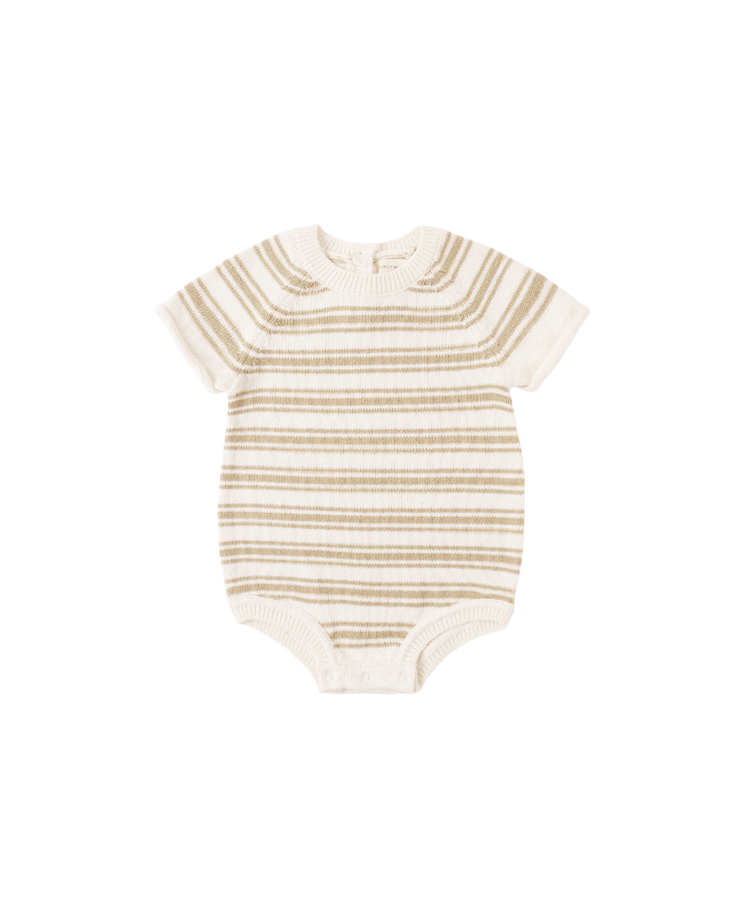 Rowan Romper | Butterscotch Stripe