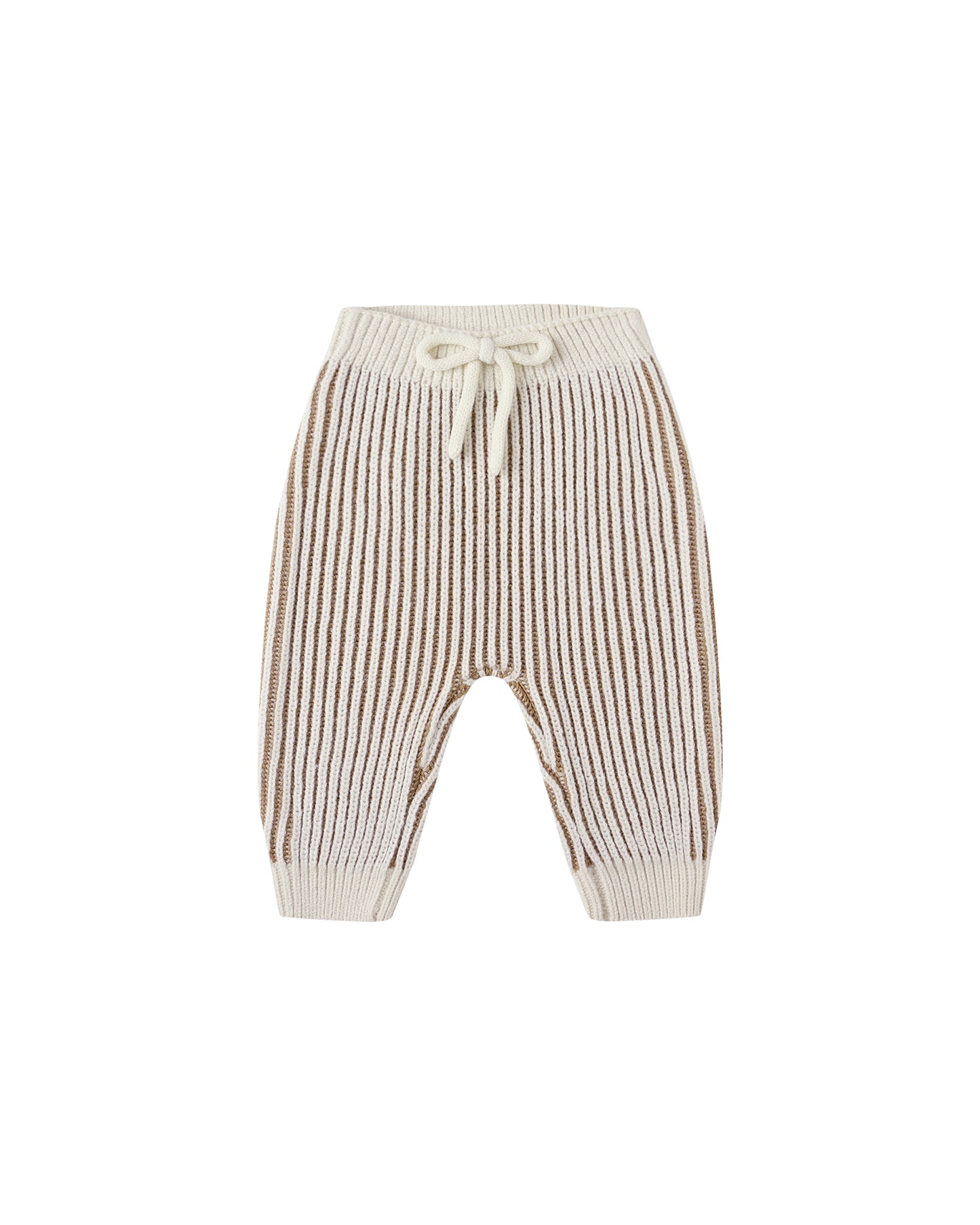 Chunky Knit Pant | Gold