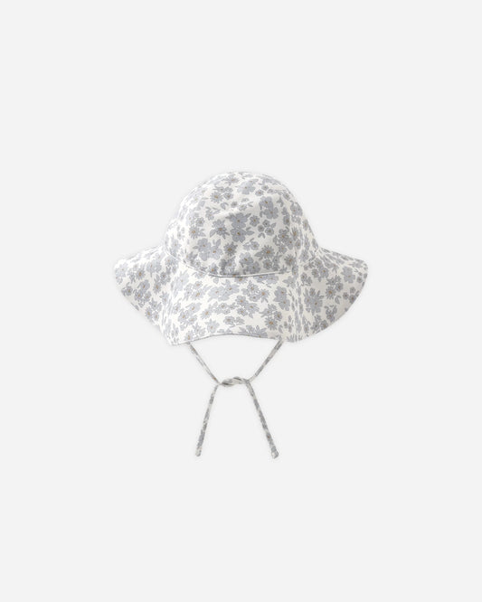 Sun Hat | Blue Floral
