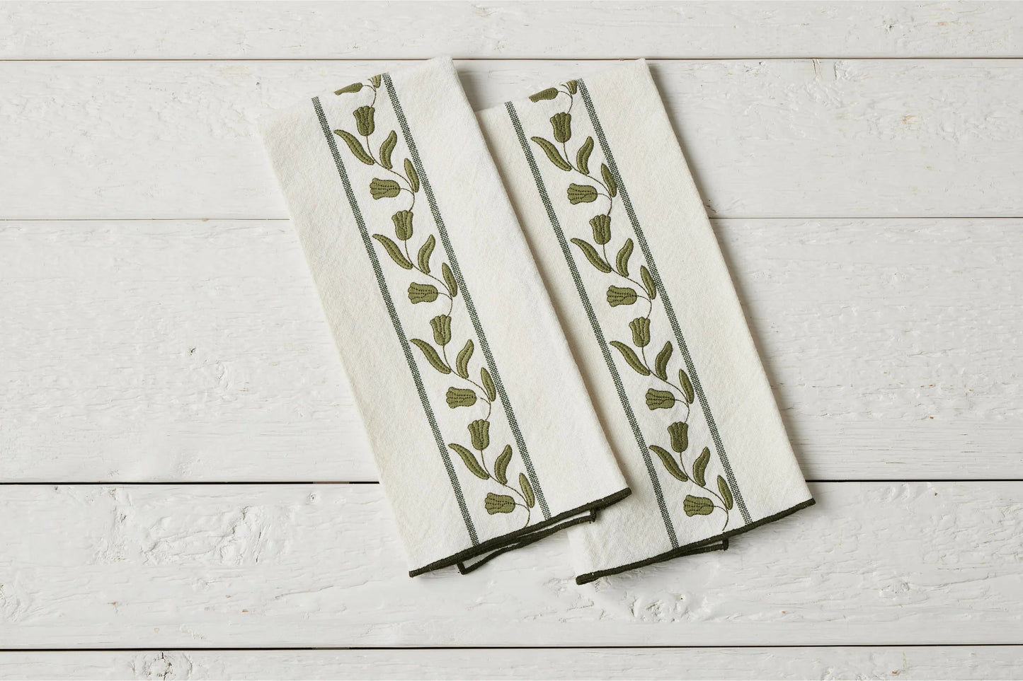 Kitchen Tea Towel, Tulip, Set of 2 | Choose Color