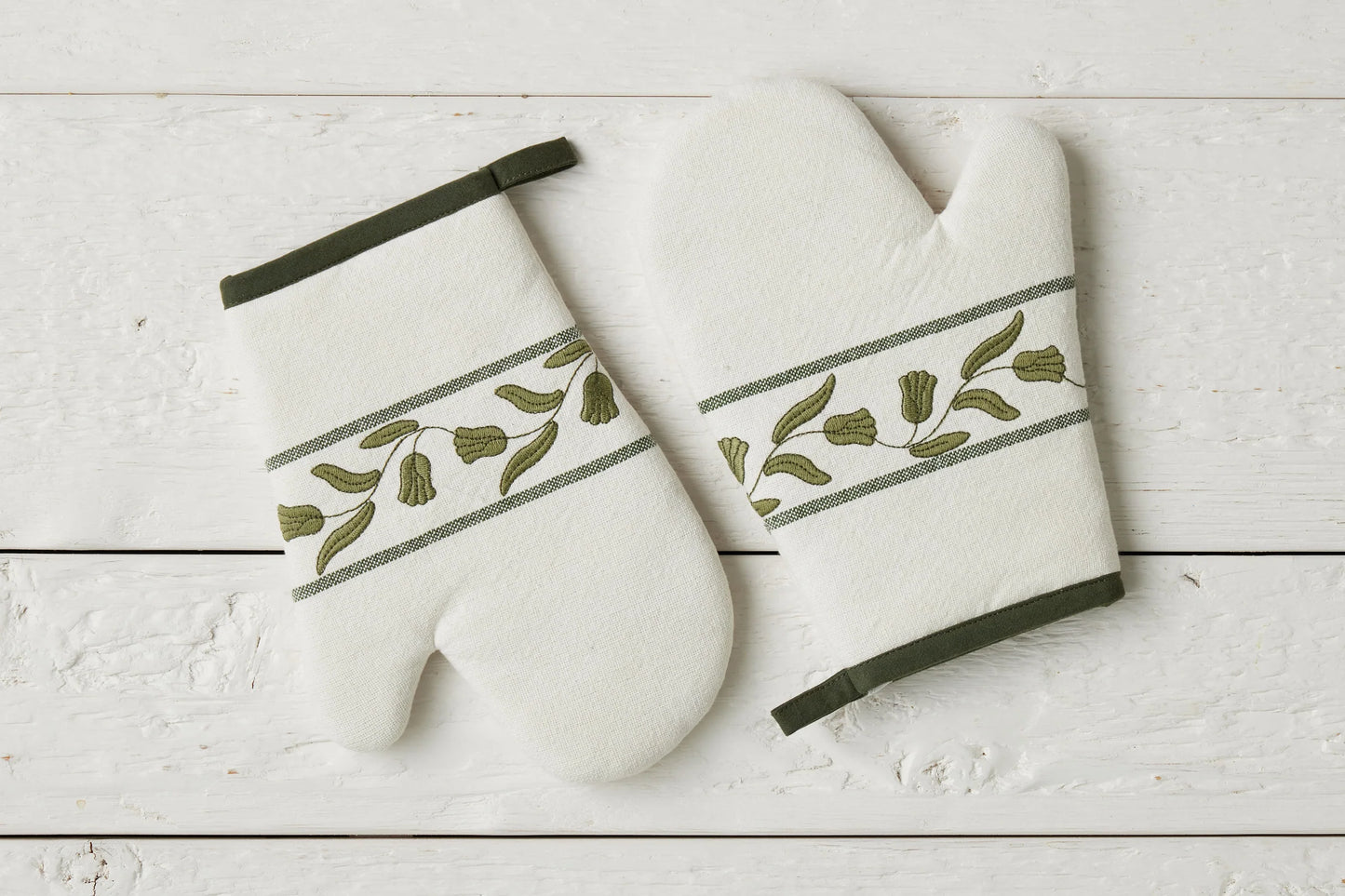 Oven Mitt, Tulip, Set of 2 | Choose Color