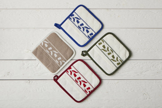 Pot Holder, Tulip, Set of 2 | Choose Color