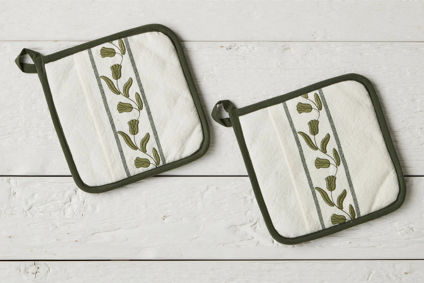 Pot Holder, Tulip, Set of 2 | Choose Color