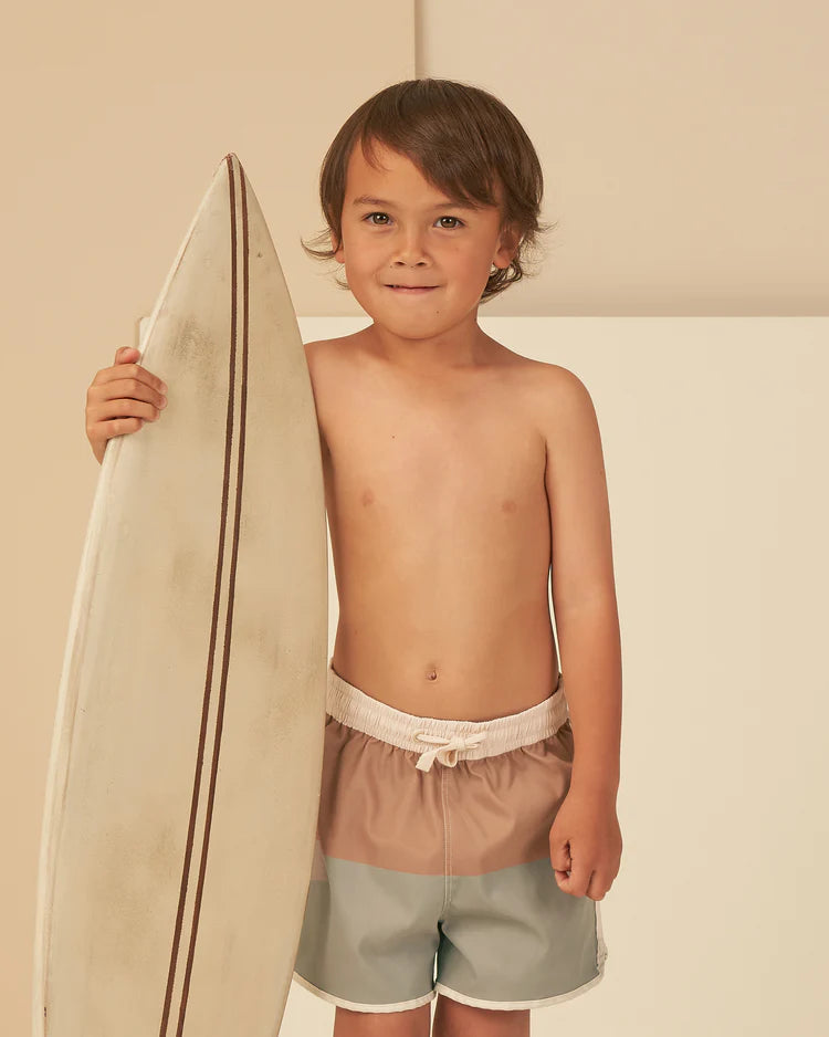 Swim Trunk || Color Block