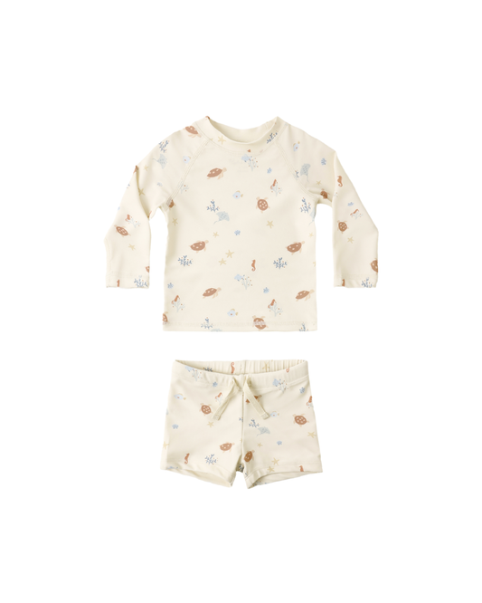Boys Rashguard Set | Aquatic