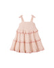 Ruffled Swing Dress | Petal Gingham