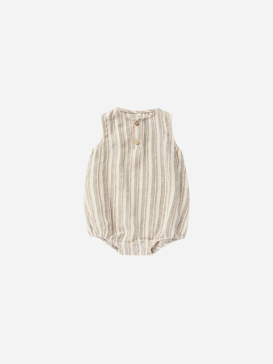 Beau Romper | Nautical Stripe