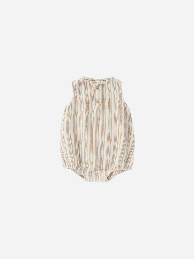 Beau Romper | Nautical Stripe
