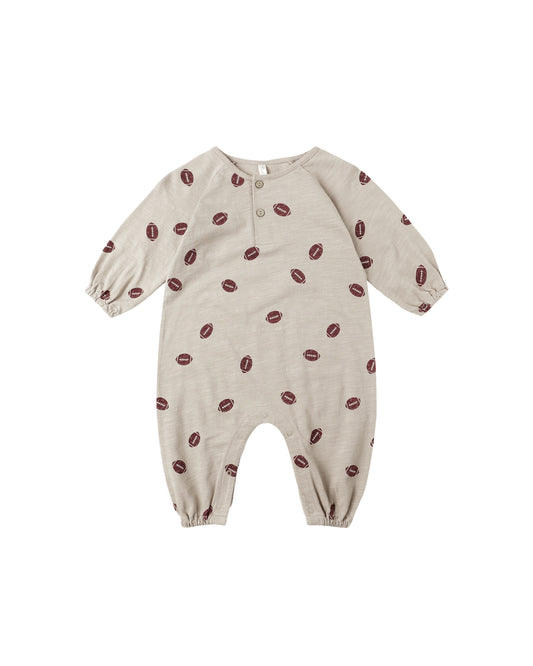 Henley Jumpsuit || Football