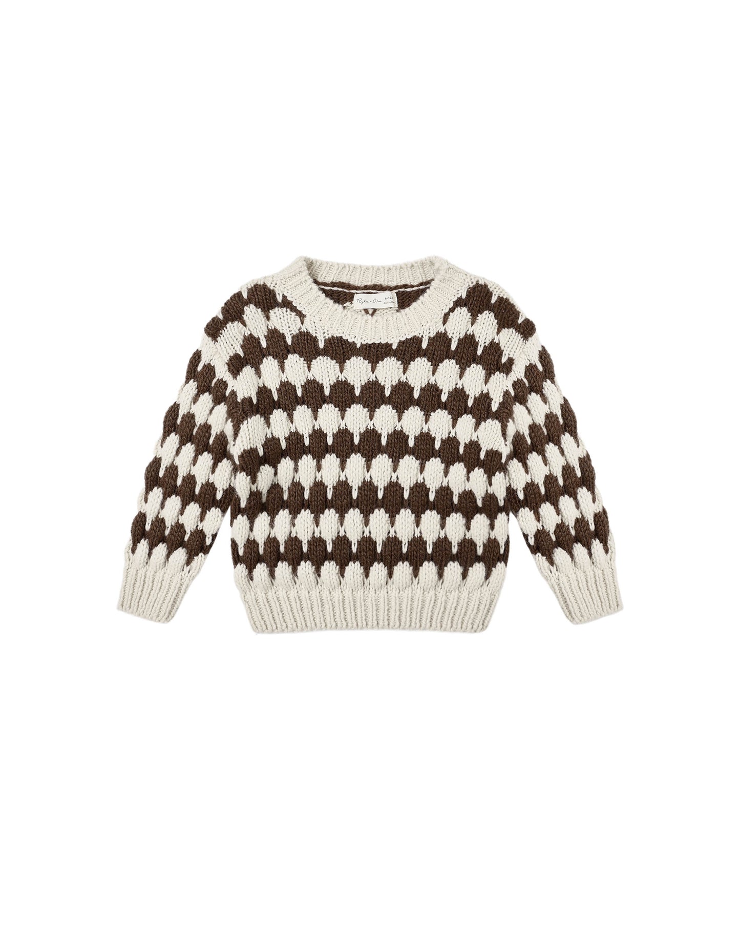 Shiloh Sweater | Brown Stripe