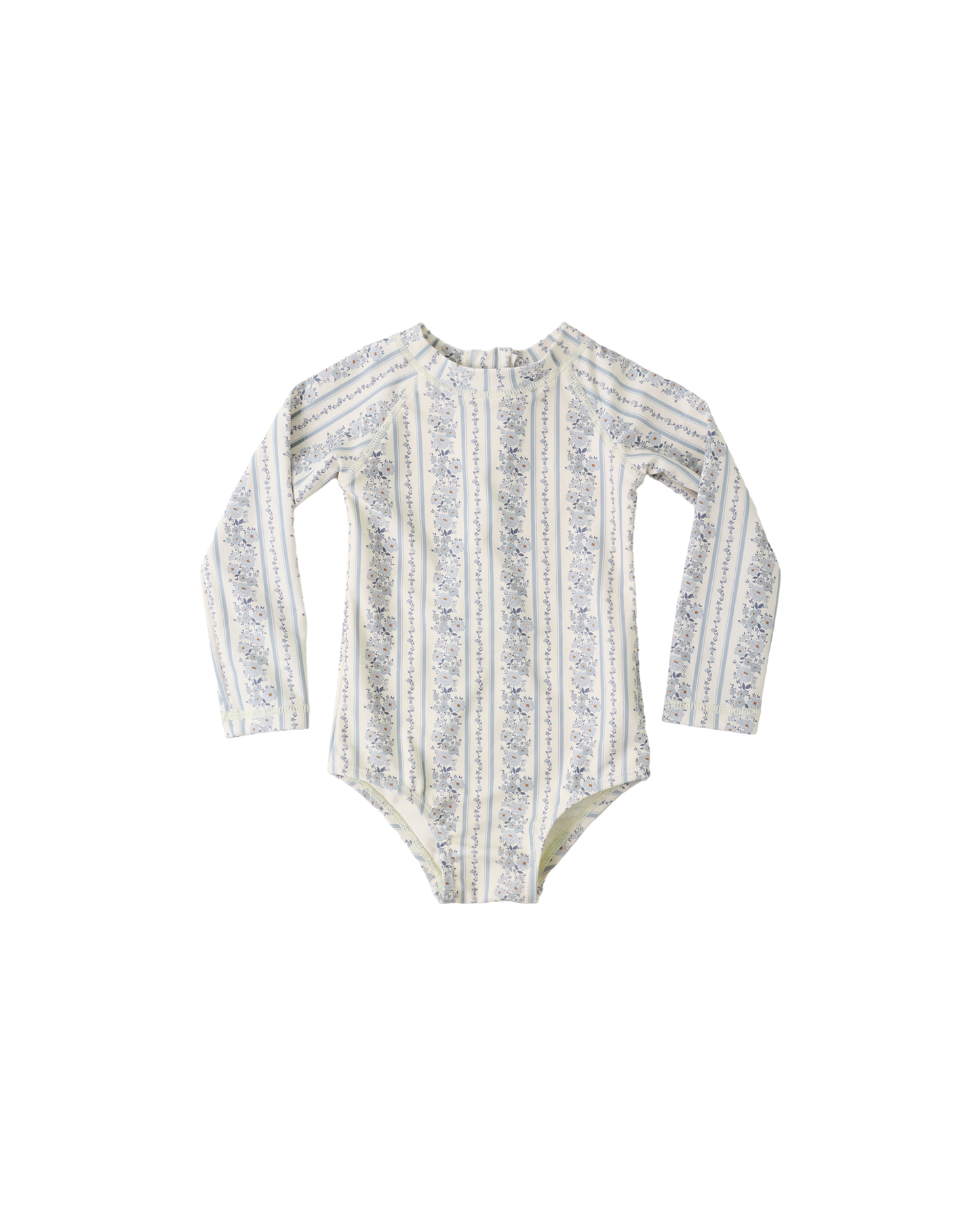 Delphine Rashguard One Piece | Blue Floral