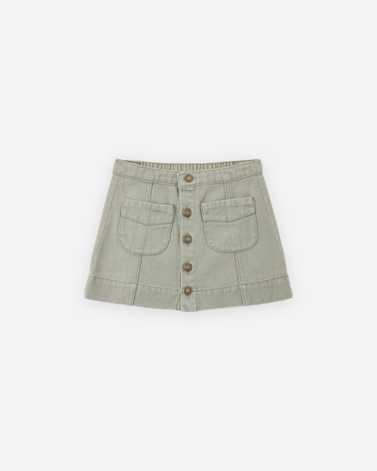 Denver Mini Skirt | Dark Sage