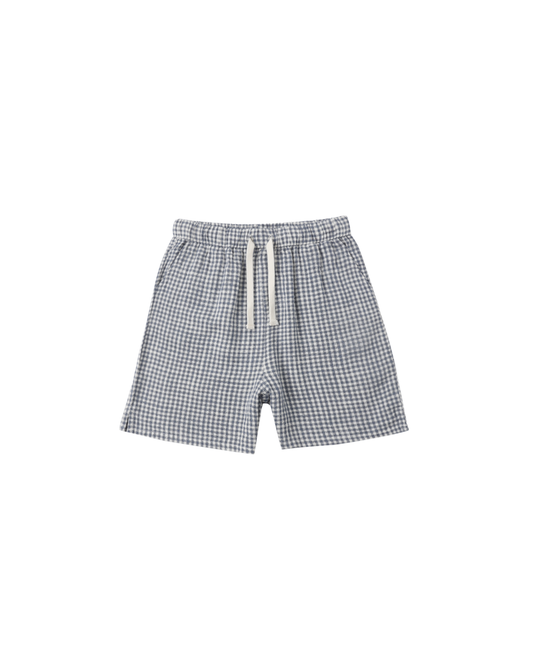 Perry Short | Marine Gingham