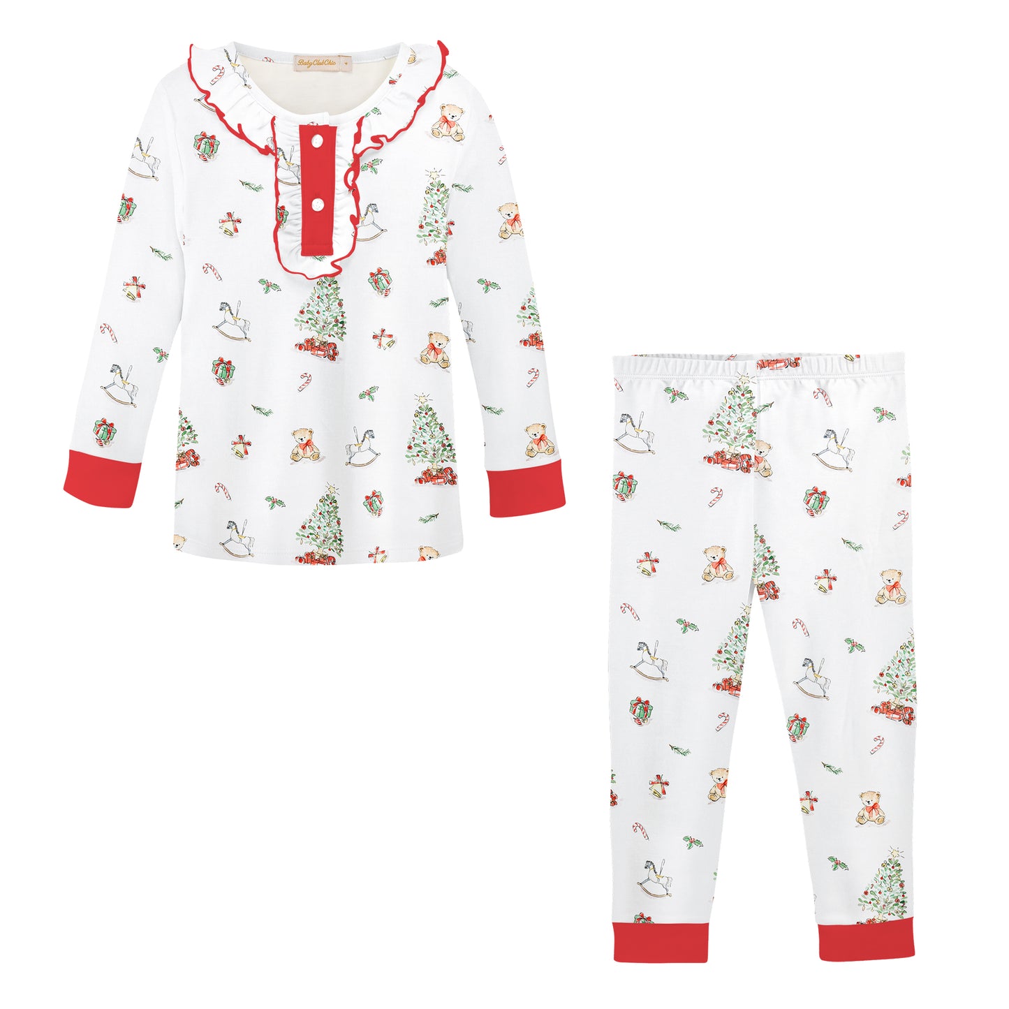 Christmas Tree Kid Set w/Ruffle