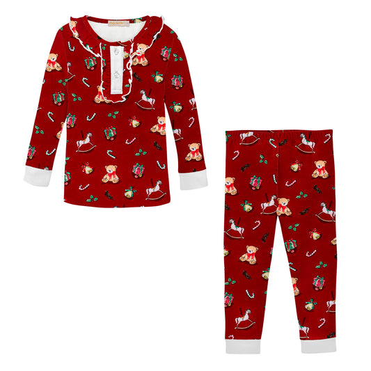 Joyful Christmas w/ Ruffle Kid Set