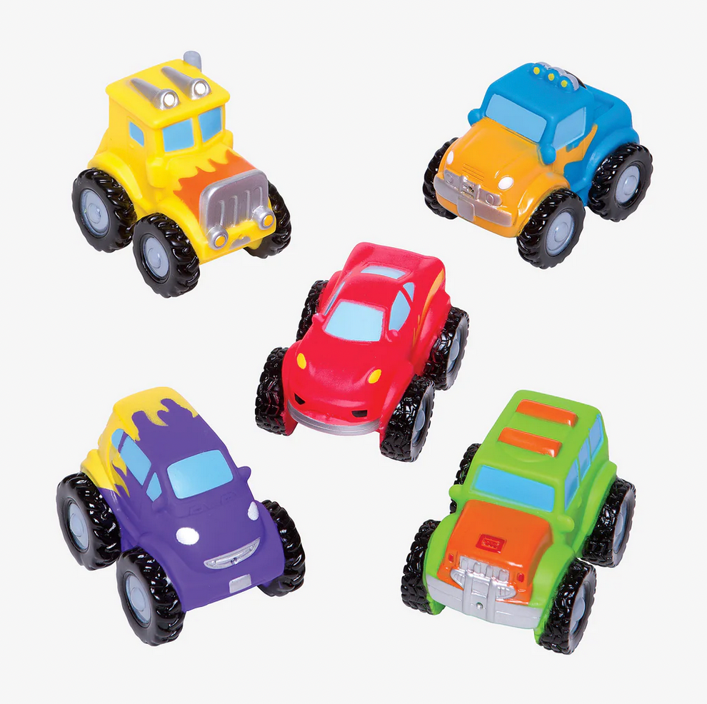 Monster Truck Squirties | Baby Bath Toys