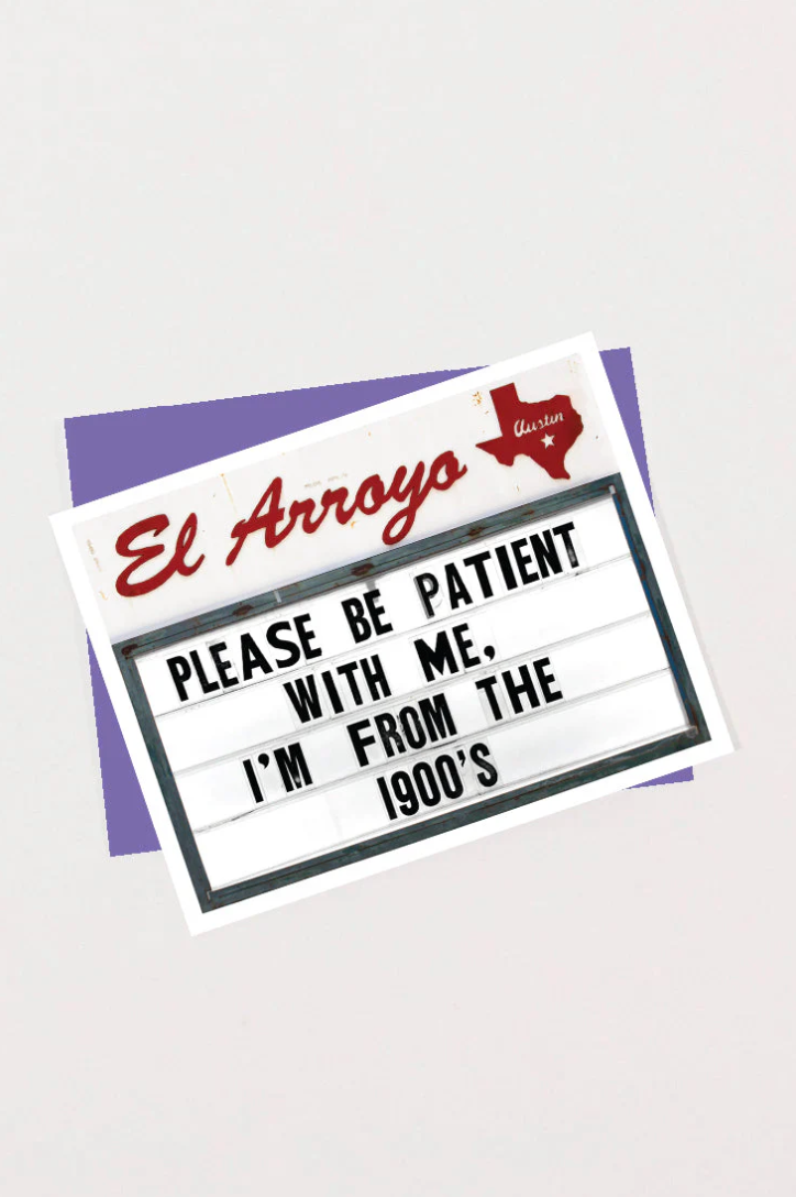 Greeting Card | Be Patient