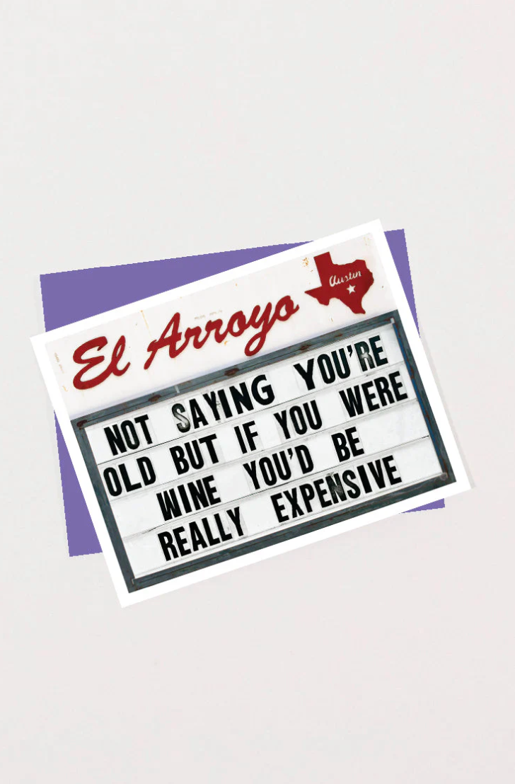 Greeting Card | If You Were Wine