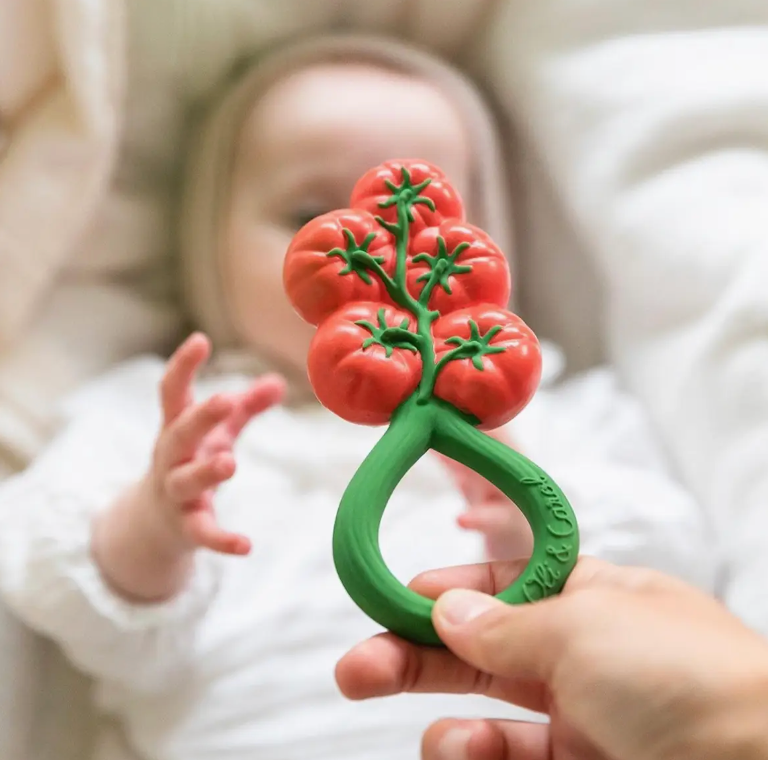 Tomato Rattle Toy