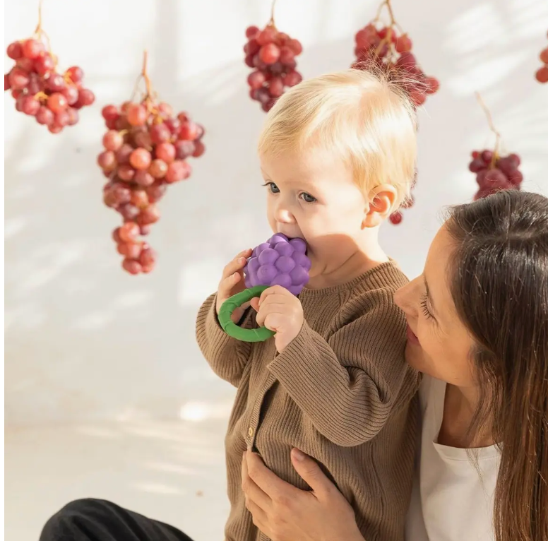 Grape Rattle Toy