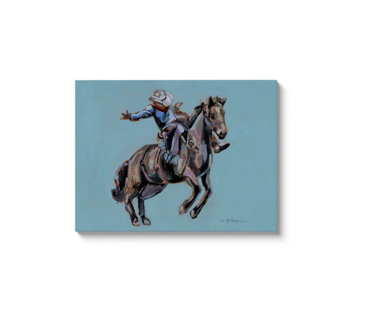 "Rodeo Cowboy" on Canvas | 32x24