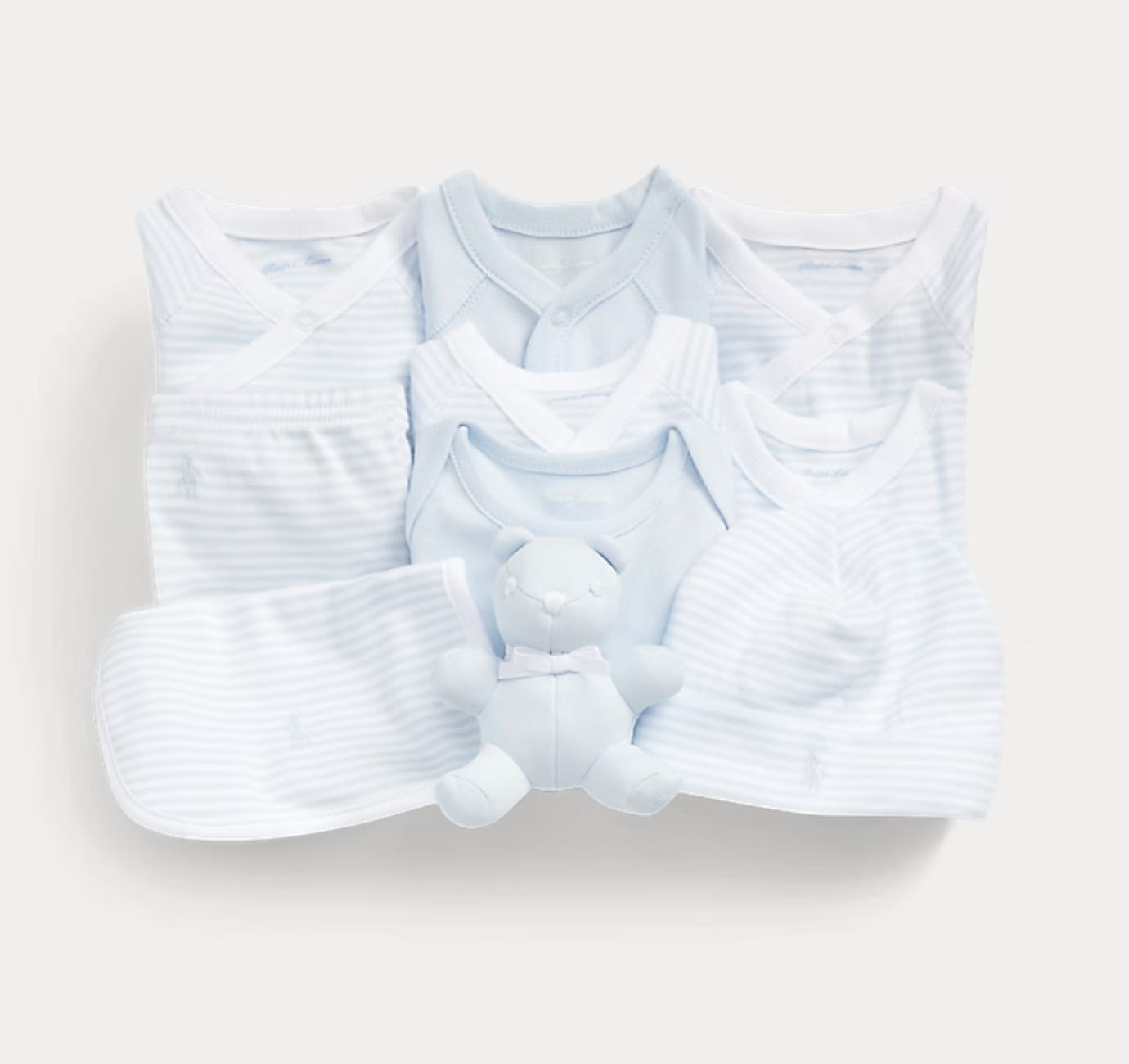 Organic Cotton 11 Piece Gift Set  | Beryl Blue Multi