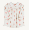 Long Sleeve Maerin Fitz Frock | Nonesuch Stems | Worth Ave White/Sandpearl Pink