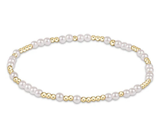 extends Hope Unwritten 3mm Bead Bracelet | Pearl