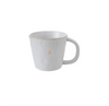 10 oz. Debossed Stoneware Mug with Electroplating